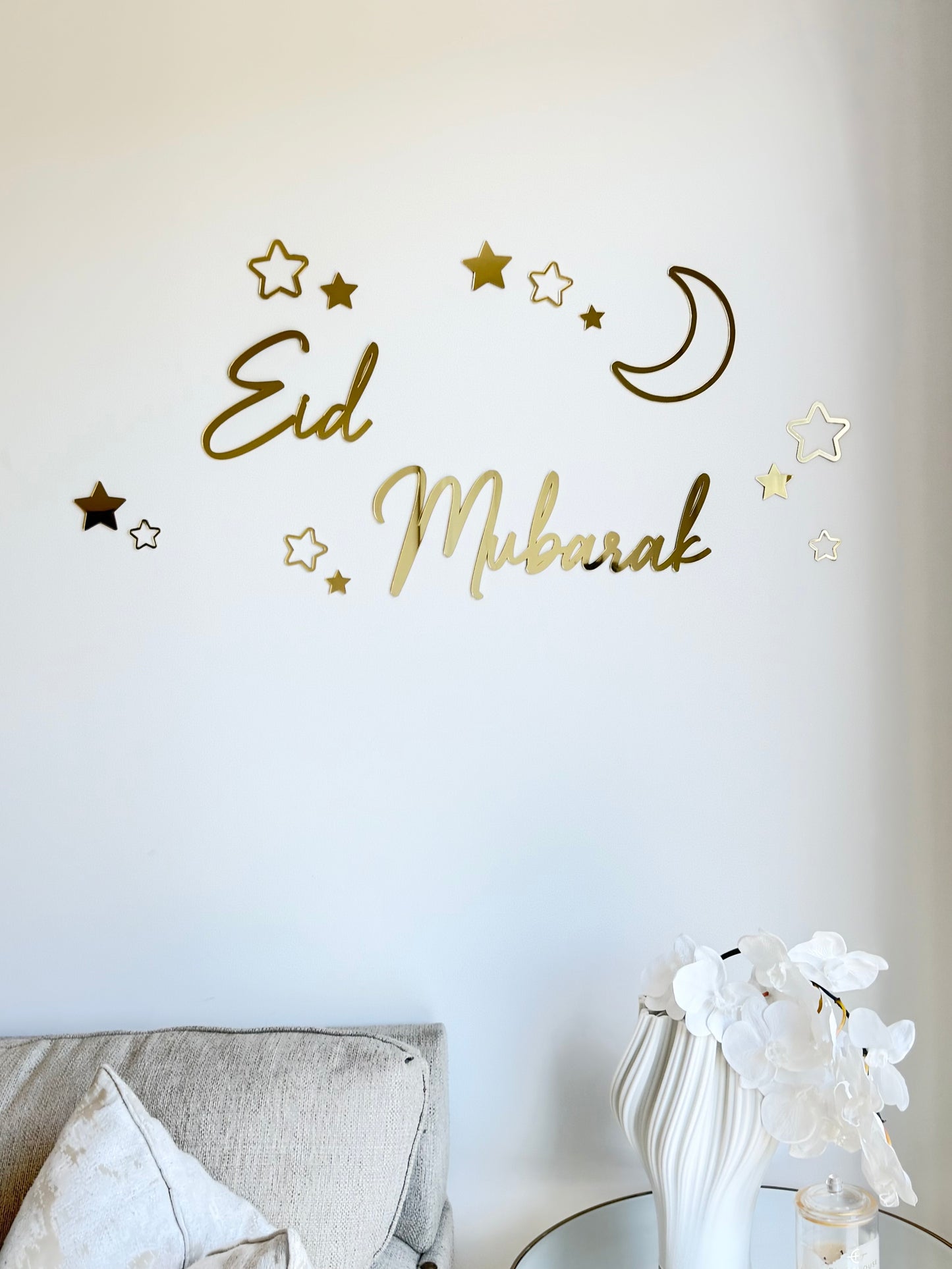 Ramadan / Eid Mubarak Wall Set