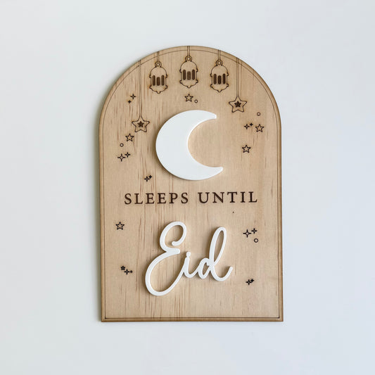 Sleeps Until Eid Countdown