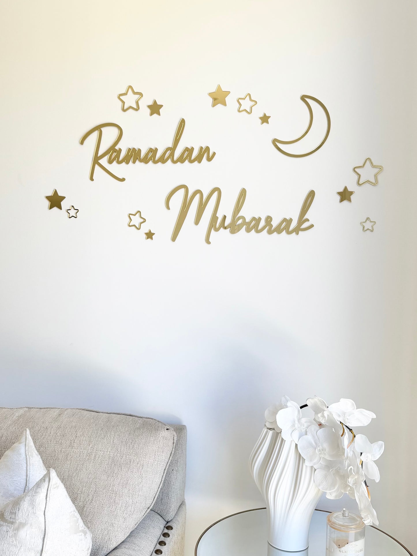 Ramadan / Eid Mubarak Wall Set