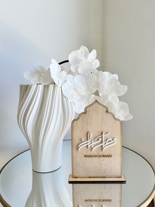 Ramadan Mubarak Freestanding Plaque